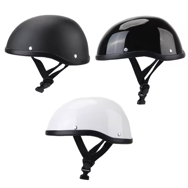 Casco De Motocicleta Ultraligero Seguridad Ciclismo Casco MTB Bicicleta Unisex Retro Vintage Medio Casco Material ABS - 1