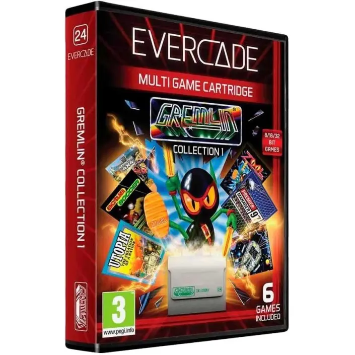 Cartucho con Juegos Gremlin Collection 1 para Videoconsola Evercade - 1