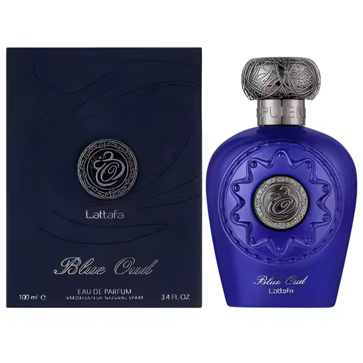 BLUE OUD LATTAFA PERFUME ARABE Unisex Eau De Parfum 100 ml - 1