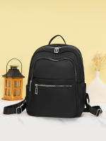 Mochila urbana sencilla de tela Oxford, mochila para mujer, bolso de negocios, mochila moderna - details 5