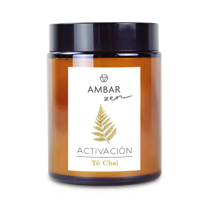 Ambar Perfums Vela Té Chai 125 Gr Ambar Zen - 1