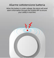 Detector De Fuma Inteligente Zigbee Tuya Alarma De Incendio Sistema De Seguridad Doméstica Compatible Con Hub De Trabajo De Los Bomberos - details 9