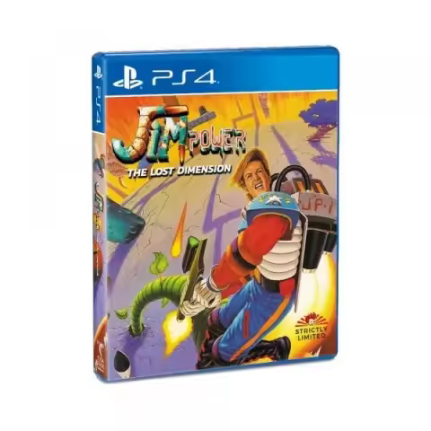 Jim Power Limited Edition (Strictly Limited Games) Juego para Consola PlayStation 4 PS4 - 1