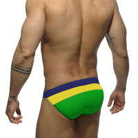 Bikini De Baño Para Hombre Sexy Briefs Estrecho Y Elástico Traje De Natación Deportivo De Playa Marca Surf Verano Push-up Swimwear - details 10