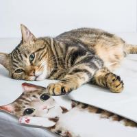 Divertidos Gatos Toalla de Mano-Decoración Gato Toalla Colgantes para Baño Trapos de Cocina-Animal Absorbente suave Toallas-regalos Graciosos Para Originales Mujer Amantes de Los Gatos-Atigrado - details 1