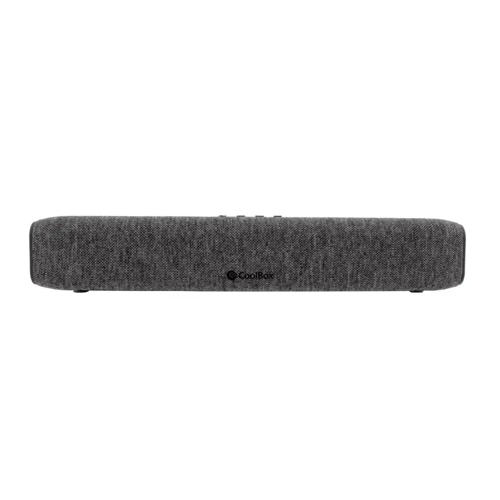 Barra de Sonido CoolBox BAND BS23, Conexión Bluetooth 5.3 + Cable Jack Incluido, Potencia 10W RMS x 2, Carga por USB-C, Control de Pista, Volumen, Encendido y Modo. - 1
