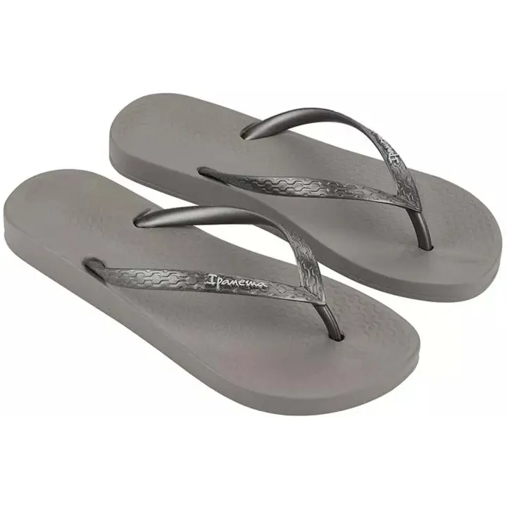 Chanclas Ipanema Anatomica Tan Mujer Gris/Silver - 1