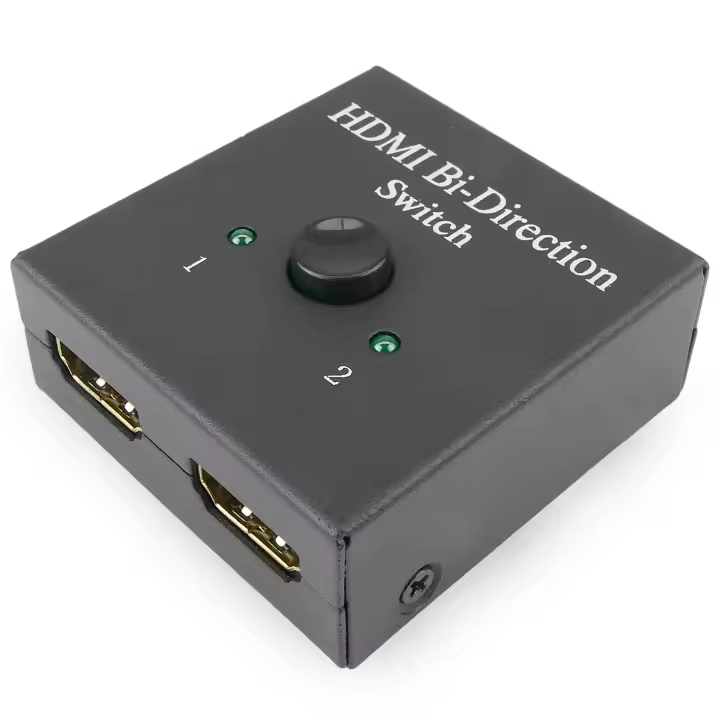 Switch HDMI Bidireccional 2-Port - BeMatik - 1