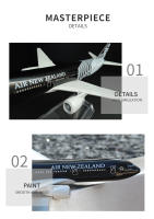 Replica De Avión De Metal a Escala 1:400 Modelo Diecast De 15cm KLM Holanda Francia Reino Unido Europeo Avión De Línea Coleccionable Miniatura - details 14