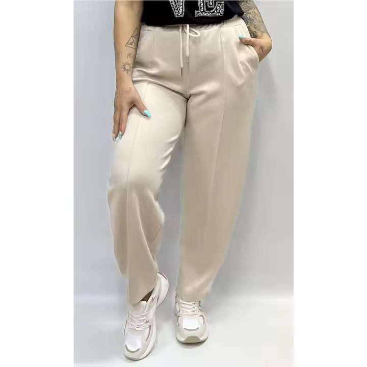 Pantalón Alejandra Beig - 1