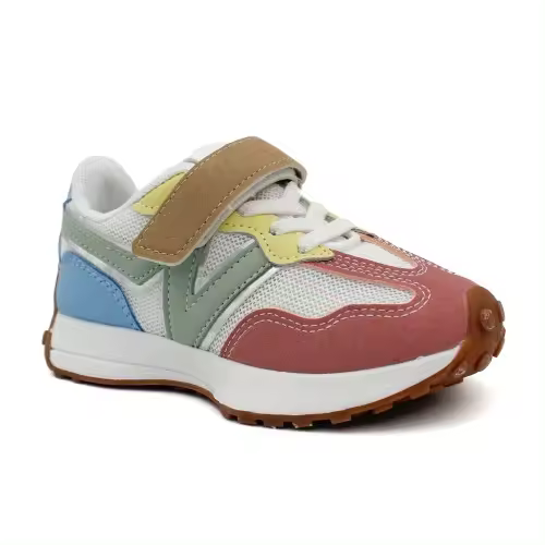 Zapatillas NEW infantil BUBBLE KIDS C1406 con velcro en tres colores - 1