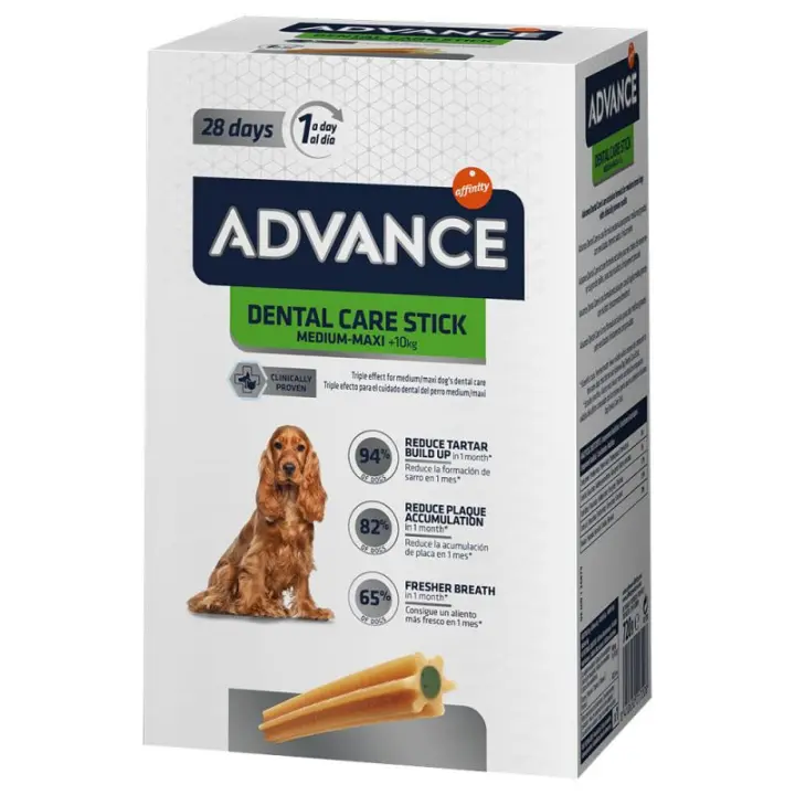 Advance Dental Care Stick Medium/Maxi Para Perros 720 Gr - 1