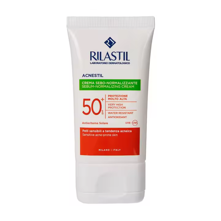 Rilastil Sun System Spf50+ Acnestil Fluido Mate 50 ml - 1