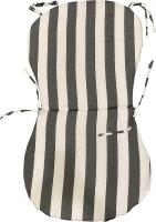 REINO MANSIDI Pack de 2 Cojines de Rayas con Respaldo para Silla Desenfundables y Ergonómicos - details 2