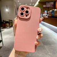 Funda De Silicona TPU Negro Para iPhone 15 14 13 12 pro 11 pro Max X Xs XR Con Protección De Lente Antichoque Y Anti-Scratch Compatible Con Apple - details 13