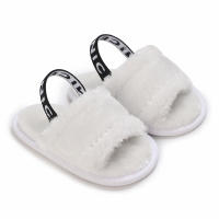 Sandalias Clásicas Para Bebés De Mujer Suaves Y Transpirables Zapatos De Piel De Conejo Con Cordones Cierre Elástico Estilo Princesa - details 2