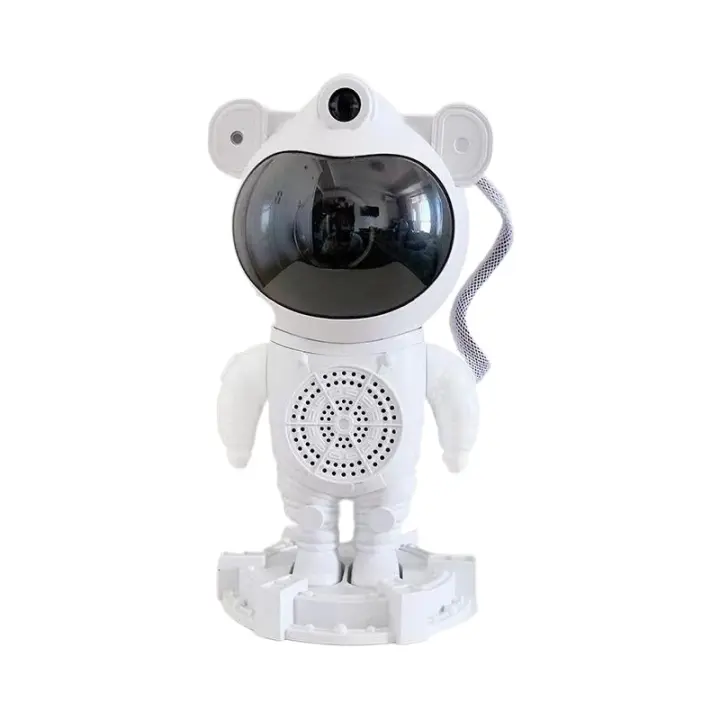 Lámpara De Ambiente Creativa Aurora Boreal Con Astronauta Y Estrella Luz Nocturna Bluetooth Altavoz Proyector De Neblina - 1