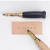 Kit De Herramientas Para Perforar Japón QJH Con 6 Puntas Tamaño 1.5mm - 4mm Para Costura DIY Cuero Artesanía Papel Encuadernación - details 2