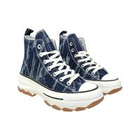 Eva Zorteon- Zapatilla Abotinada de Plataforma para Mujer, Comoda, Estilo Bamba, Material de Lona, y Cierre de Cordones. marca FASHION BELLA. - details 11