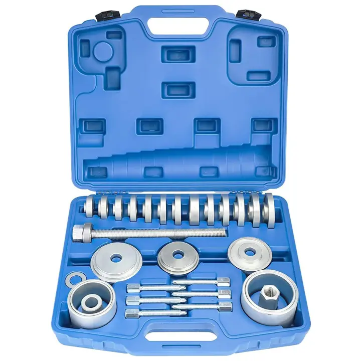 JOMAFA - Extractor e instalador de rodamientos y cojinetes de ruedas universal 50 - 83,4 mm, 31 piezas - 7048 - 1