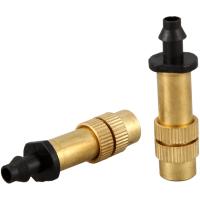 PULVERIZADOR ajustable de 50 piezas, boquilla de nebulización de latón, rociador atomizador para riego por goteo de jardín - details 6