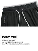 Shorts De Baloncesto Para Hombre Deporte Fitness Verano Malla Secado Rápido Pantalones Casuales Transpirables De Manga Corta - details 15