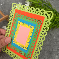 Molde De Corte De Metal En Forma De Flor Redonda Cuadrada Triangular Y Irregular Para Scrapbooking Tarjetas Y Manualidades - details 52