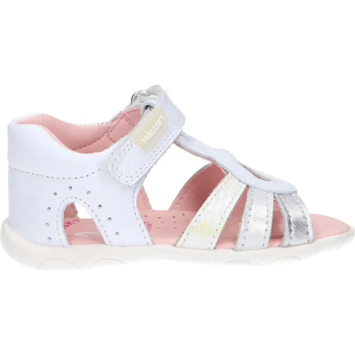 Pablosky Sandalias de Niña 750000 BLANC Acolchadas Antideslizantes - 1