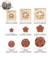 Molde De Perforación De Bola De Flores De Hydrangea QJH Para Manualidades En Cuero Herramienta De Arte Para La Creación De Colgantes Y Decoración De Llaveros DIY - details 7