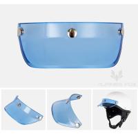 Casco De Motocicleta Retro Mitad Rostro Con Visera De 3 Botones Pantalla Antigolpes Accesorios Para Motocicleta Unisex - details 4
