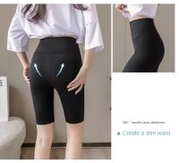 Pantalones De Yoga Para Mujer Verano Con Diseño De Tiburón Cintura Alta Elásticos Levanta Glúteos Exterior Transpirables - details 3