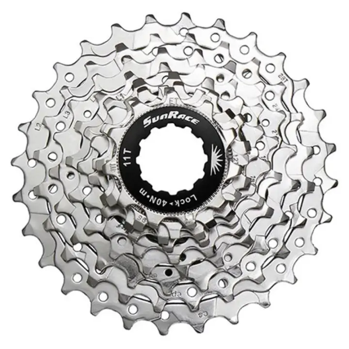 Componentes Cassettes Sunrace Cassette R91 Plateado - 1