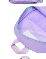 Mochila Escolar Smiggle Australia Ángel Conejo Morado Para Estudiantes Primarios Diseño De Dibujos Animados Ideal Para Actividades Externas Y Uso Diario - details 11