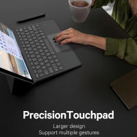 Teclado Con Trackpad Iluminado Para Microsoft Surface pro 8 9 10 X 13.0 Ruso Español Árabe Hebreo Coreano AZERT Portuguese - details 4