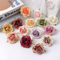 5/10Pcs Rosas De Seda Artificiales De 2.7 Pulgadas Para Decoración De Hogar Fiesta De Boda Accesorios De Regalo DIY - details 1