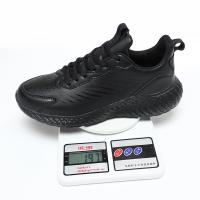 Zapatos Casuales Para Hombre En Cuero Transpirables Zapatillas De Correr Y Caminar Ligeros Antideslizantes Vulcanizados Para Exterior - details 6