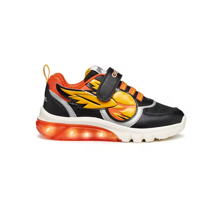 Zapatillas Geox modelo J56Lbh C0038 J Ciberdron en color Negro - 1
