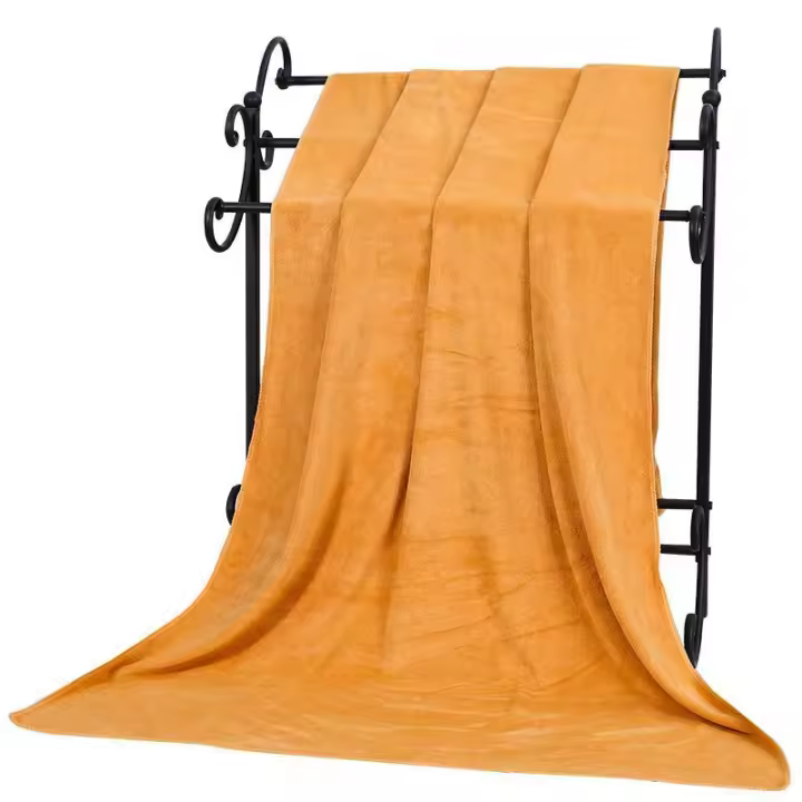 Toalla De Baño Grande Y Gruesa De Microfibra Absorbente Y Secado Rápido Para Natación Fitness Deportes Salon De Belleza Playa - 1