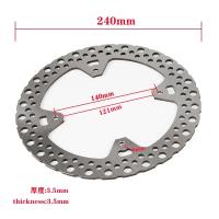 Disco De Freno Delantero Y Trasero 240mm Para Honda CR125R 250R 02-08 CRF250R 250X 04-17 CRF450R / RX 450X Metal Resistente Al Desgaste - details 2