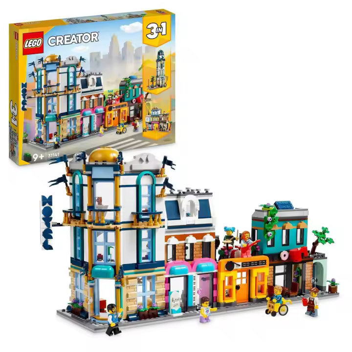 LEGO 31141 Creator Calle Principal Set de juguetes de construcción (1459 piezas) - 1