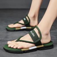 Zapatillas De Verano Para Hombre Con Cubierta Del Tobillo Antideslizantes Sandalias De Playa Zapatillas Hombre Material Superior De Lino Estilo Casual Suave Y Cómodo - details 22