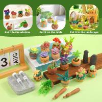Set De Tejido Con Agujas KRABALL Para Principiantes Con Almohadilla De Lana Y Herramientas Para Manualidades DIY Kit De Cactus Y Suculentas - details 6