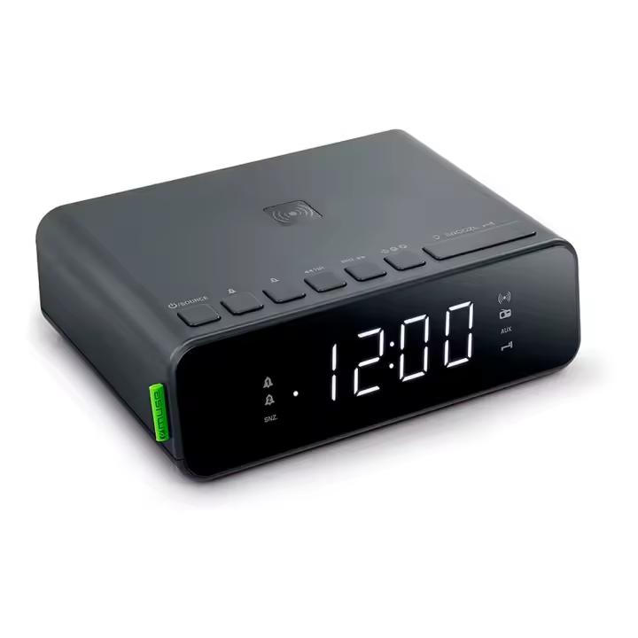 MUSE M-175 WI Black / Radio despertador - 1