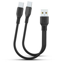 Cable De Carga Rápida 2 En 1 USB Tipo C Y Micro USB Para Teléfonos Móviles Compatible Con Huawei Samsung Xiaomi Cable De Alimentación Tipo C USLION - details 10