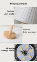 Lámpara De Mesa LED Plegable DIY Nórdica Con Luz Nocturna USB 5V 220V Decoración De Ambiente Para Dormitorio Luz Nocturna De Hogar - details 13
