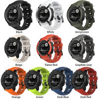 Correa De Reloj Táctico De Silicona 26mm Para Garmin Instinct 2X Solar Sin Gaps Accesorios De Reemplazo Para Muñeca - details 0