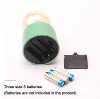 Lámpara Nocturna LED En Forma De Bulbo Retro Iluminación Para Dormitorio Y Corredor Batería Incluida Para Oficina Y Habitación De Bebé - details 2