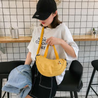 Bolso De Hombro Para Mujer Creativo Y Divertido En Forma De Fruta Banana Y Manzana Bolso Suave Japonés Para Niñas Dulces Material Nylon - details 6