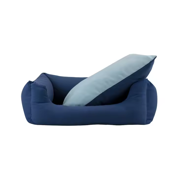 Cuna para Perros Yagu Desenfundable con Cremallera - Azul Celeste - 1