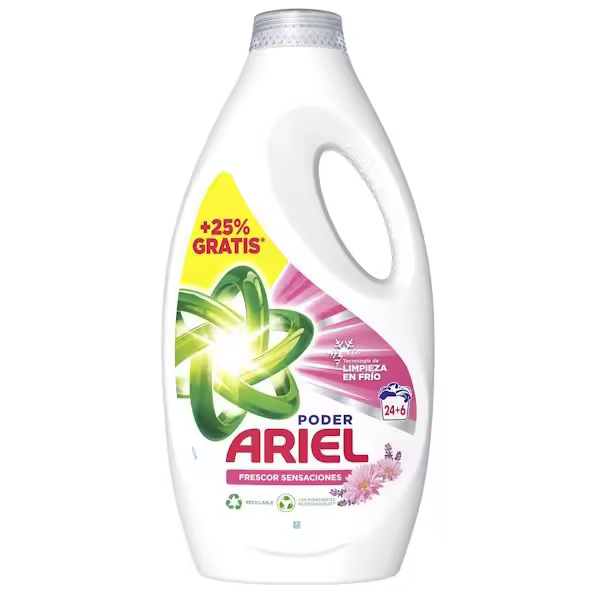 ARIEL Fresh Sensations Detergente Líquido  30 uds Detergente Líquido Ariel - 1